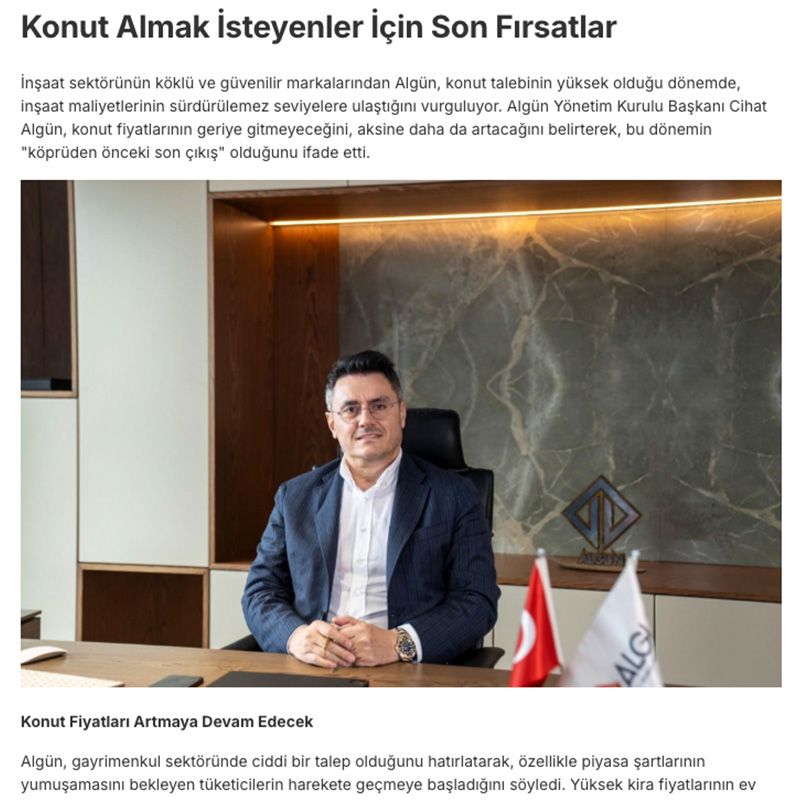 Konut Almak İsteyenler İçin Son Fırsatlar