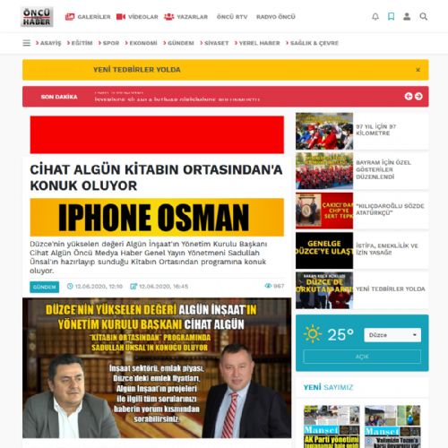 CİHAT ALGÜN KİTABIN ORTASINDAN’A KONUK OLUYOR