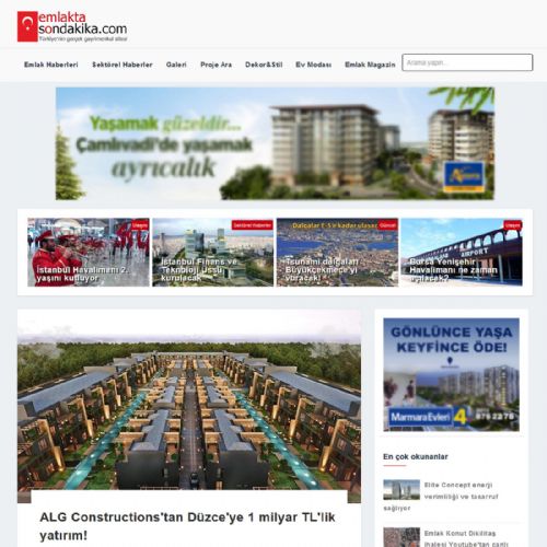 ALG Constructions’tan Düzce’ye 1 milyar TL’lik yatırım!