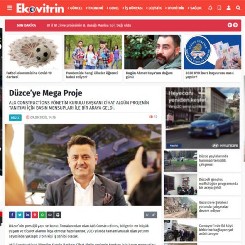Düzce’ye Mega Proje