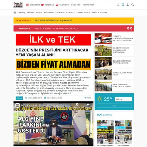 Düzce’nin prestijini arttıracak yeni yaşam alanı!