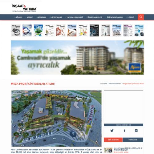 Mega Proje İçin İmzalar Atıldı!