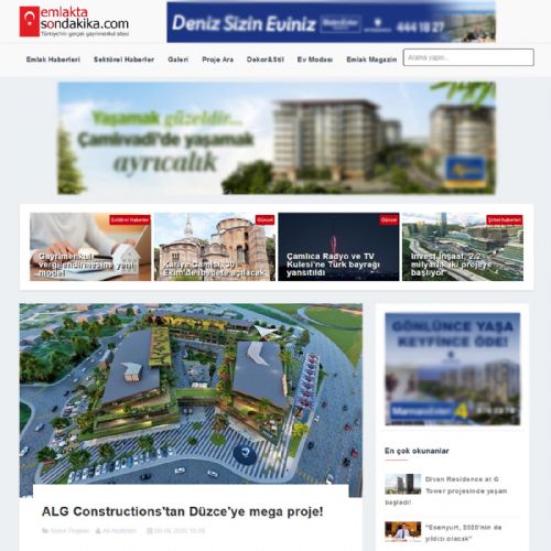 ALG Constructions’tan Düzce’ye mega proje!
