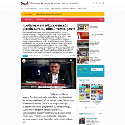 Düzce gerçeği: Şehrin altı su, güçlü temel şart!