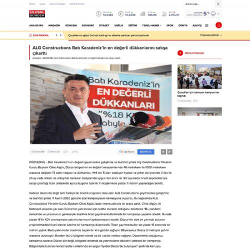 Batı Karadeniz’in en değerli dükkanlarını satışa çıkarttı