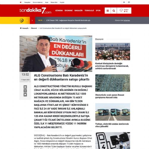 Batı Karadeniz’in en değerli dükkanlarını satışa çıkarttı