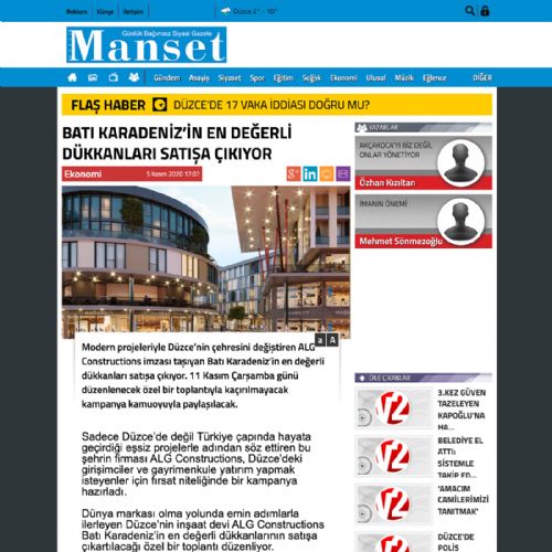 BATI KARADENİZ’İN EN DEĞERLİ DÜKKANLARI SATIŞA ÇIKIYOR