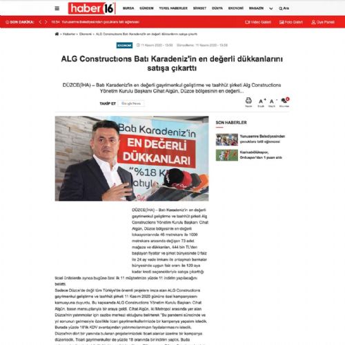 Batı Karadeniz’in en değerli dükkanlarını satışa çıkarttı