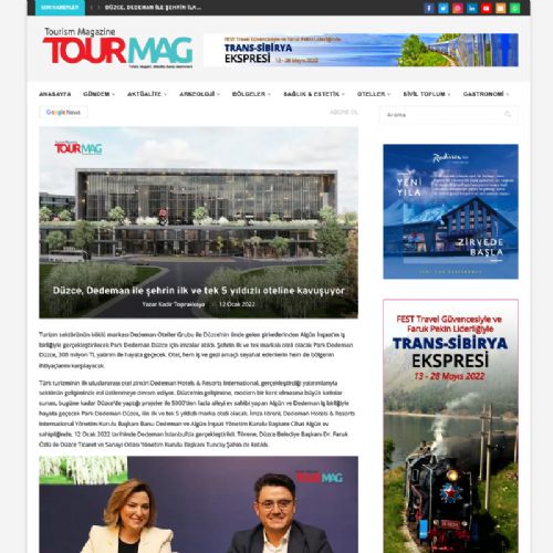 Düzce, Dedeman ile şehrin ilk ve tek 5 yıldızlı oteline kavuşuyor