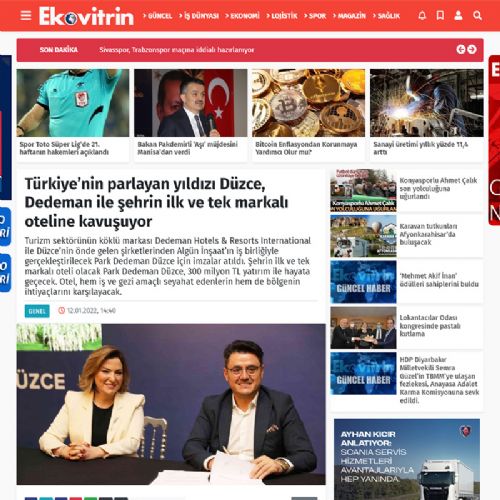 Türkiye’nin parlayan yıldızı Düzce, Dedeman ile şehrin ilk ve tek markalı oteline kavuşuyor