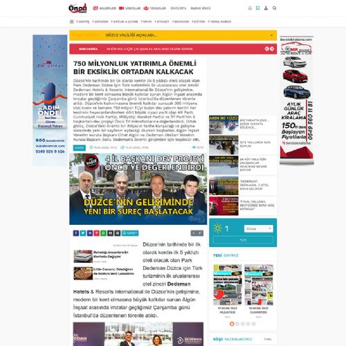 750 MİLYONLUK YATIRIMLA ÖNEMLİ BİR EKSİKLİK ORTADAN KALKACAK