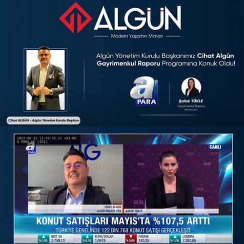 ALGÜN Yönetim Kurulu Başkanımız Cihat Algün, Apara Canlı Yayınına konuk oldu.