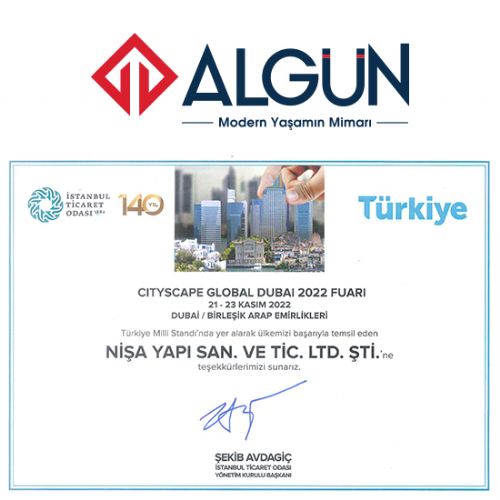 Cityscape Global Dubai 2022 Milli Takım Plaketi