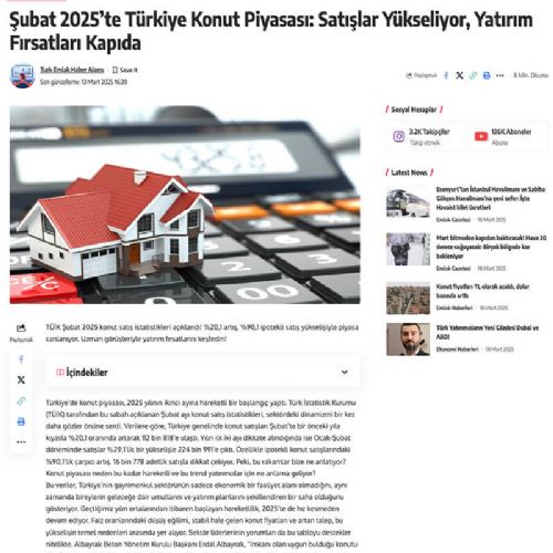 Satışlar Yükseliyor, Yatırım Fırsatları Kapıda