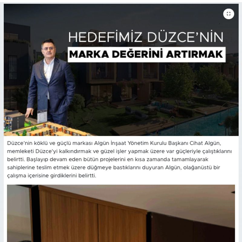 GÜZEL İŞLER YAPMAK ADINA VAR GÜCÜMÜZLE ÇALIŞIYORUZ