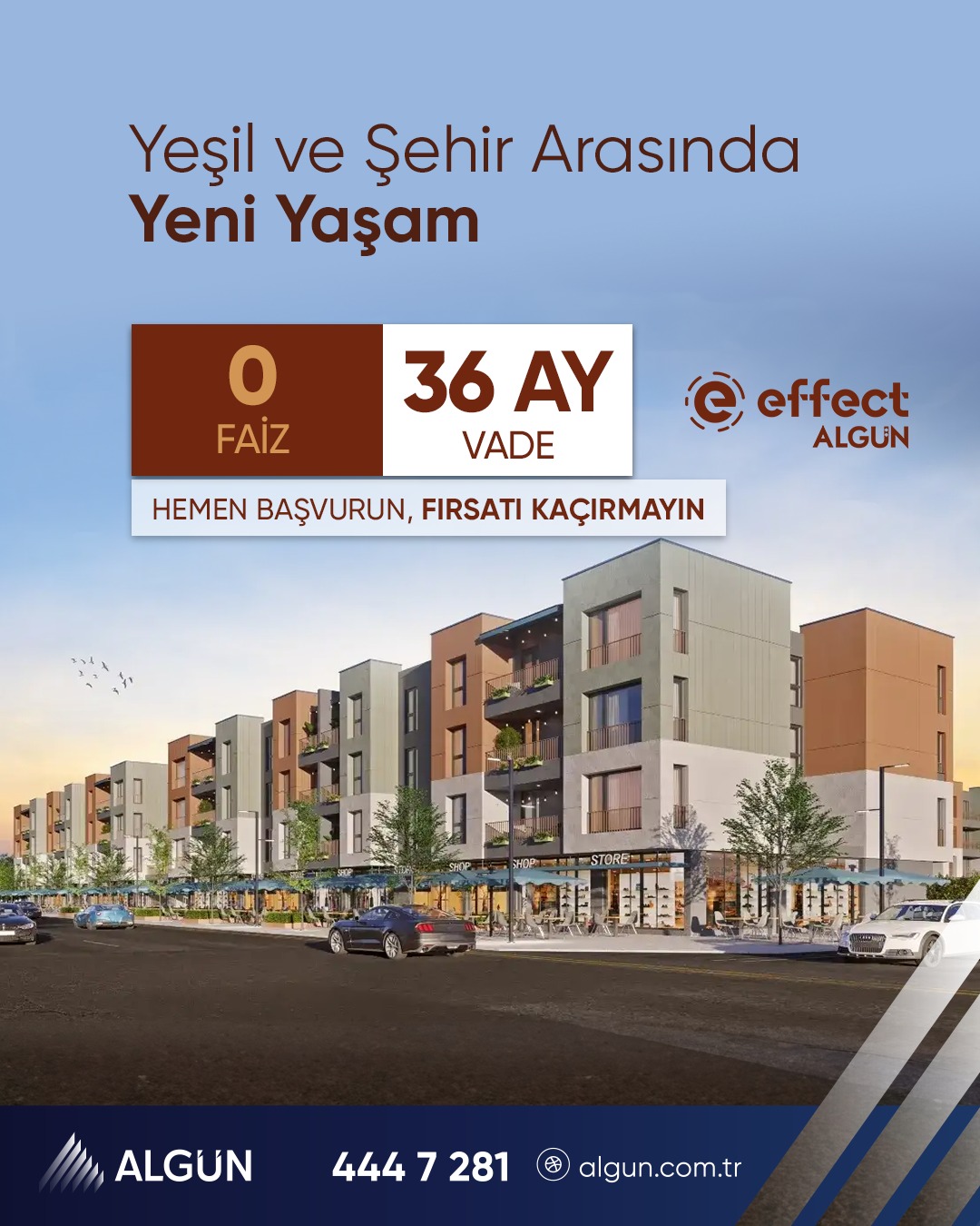 Düzce Satılık Daire Fırsatları: Algün Effect’te Yeni Bir Yaşam